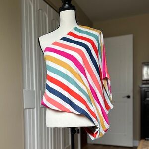 Vici Striped Colorful Blouse